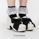 Iris Corolla Customize B Three-Buckle Chunky Platform Shoes(Reservation/3 Colours/Full Payment Without Shipping)